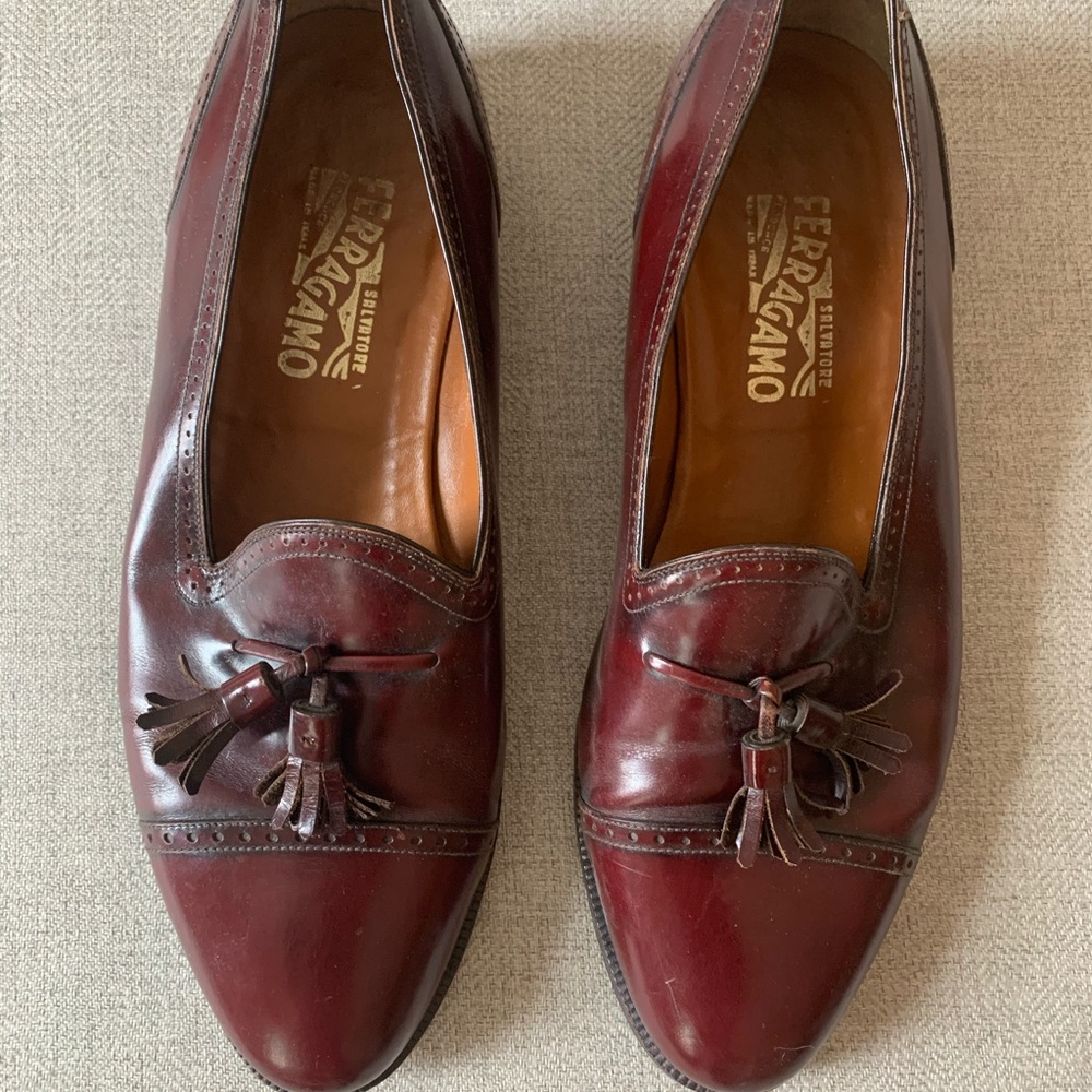 Ferragamo men’s dress shoes